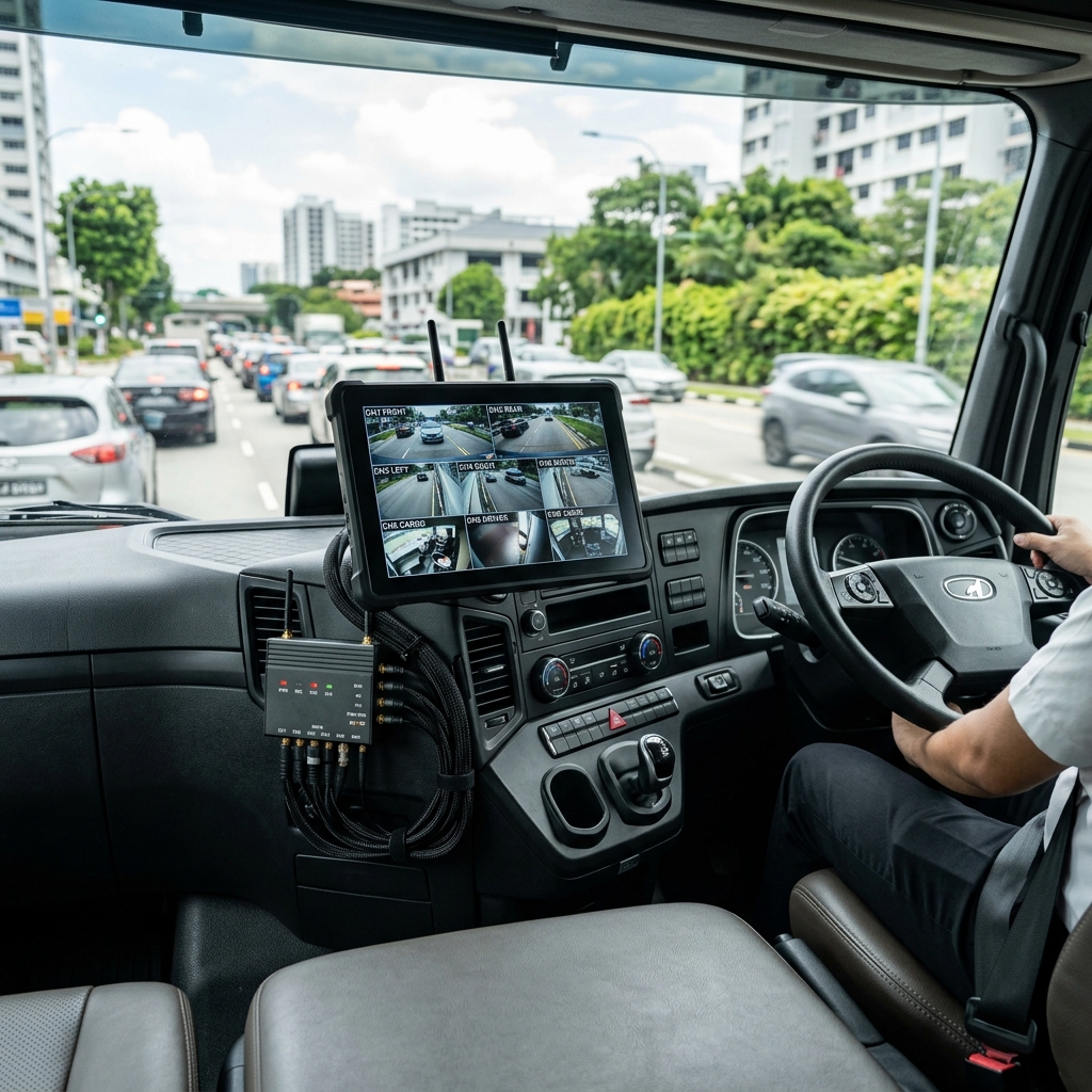 Vehicle camera surveillance and dash camera installation Singapore