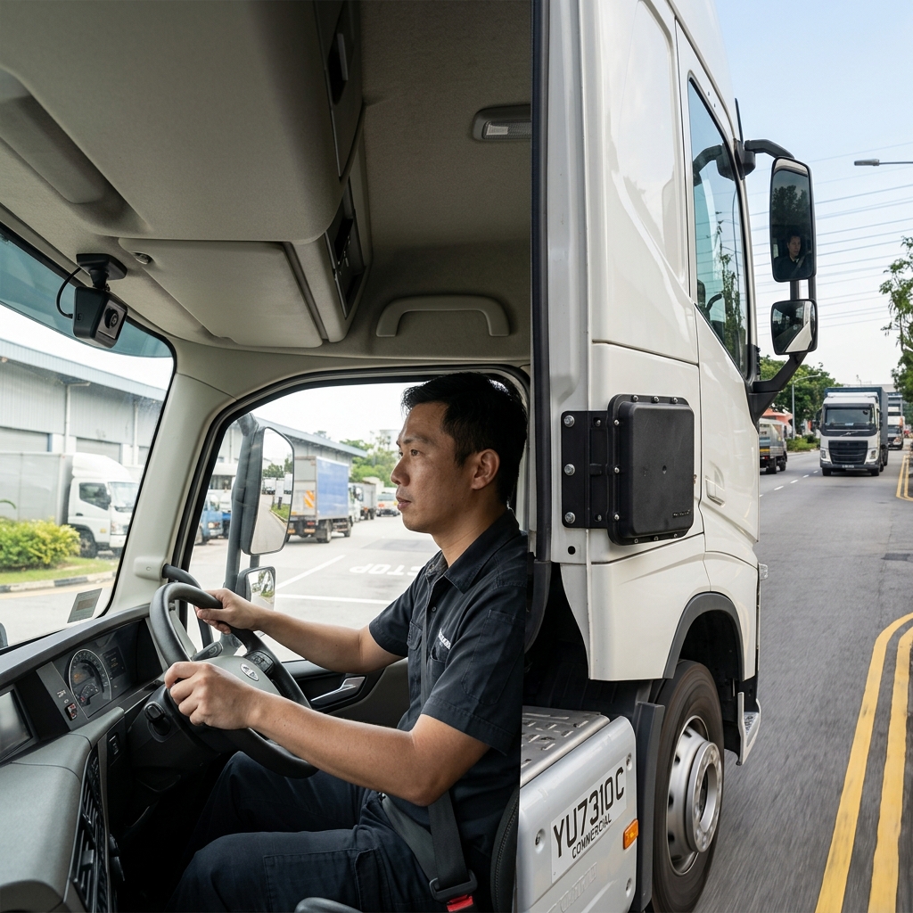 Driver monitoring system and blind spot detection Singapore