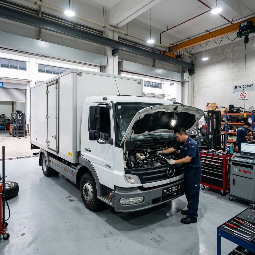 Speed limiter installation for lorries Singapore
